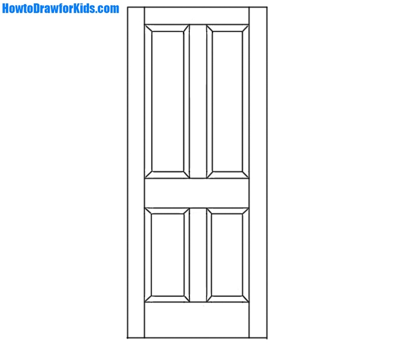 How to Draw a Door for Beginners | How to Draw for Kids