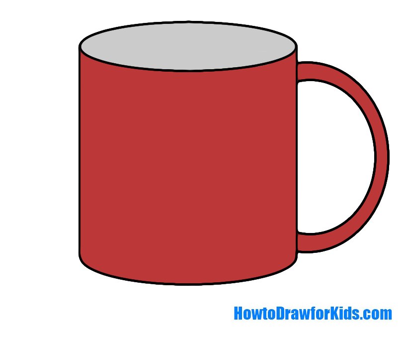 How to Draw a Mug For Kids | How to Draw for Kids