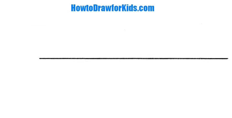 how to draw a spear for kids