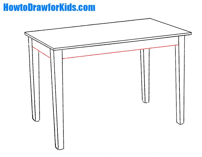 How to Draw a Table for Kids | How to Draw for Kids