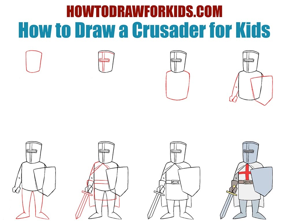 Featured image of post Knight Crusader Drawing i know i m bad 2yr minotaurism
