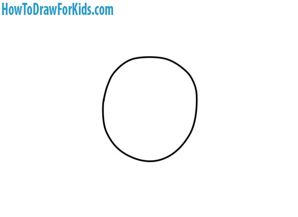 how to draw a Viking Head for kids