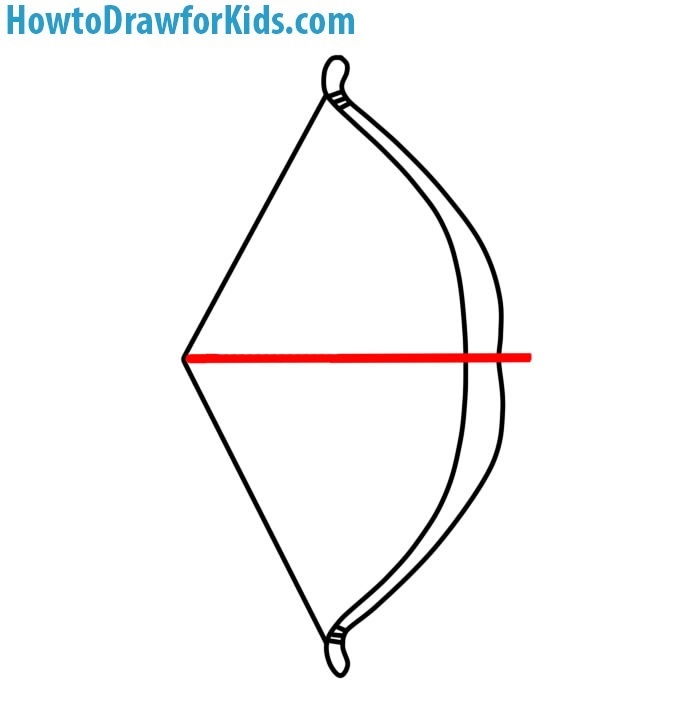 How to Draw a Bow for kids