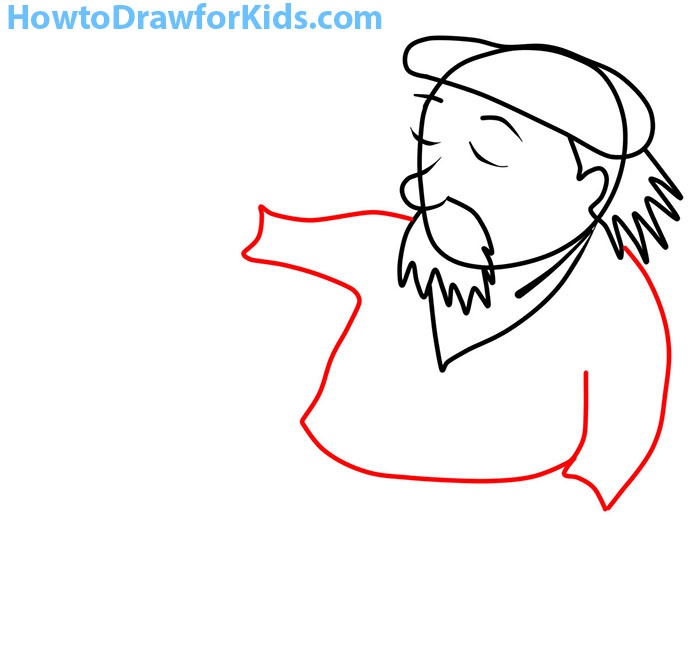 how to draw an artist for children