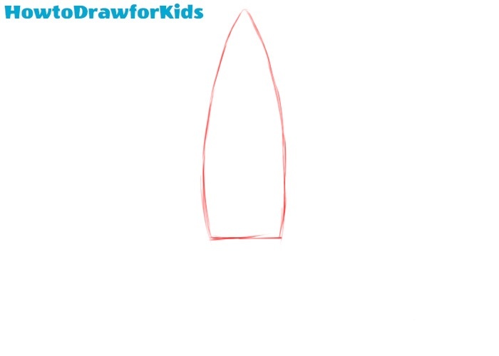 How to draw a rocket