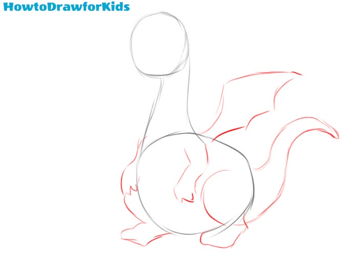 How to draw a dragon step by step