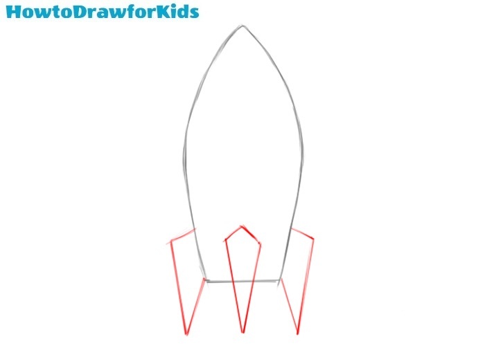 How to draw a spaceship for beginners