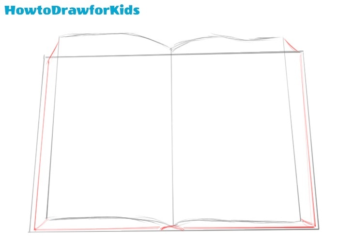 How to draw a book for beginners