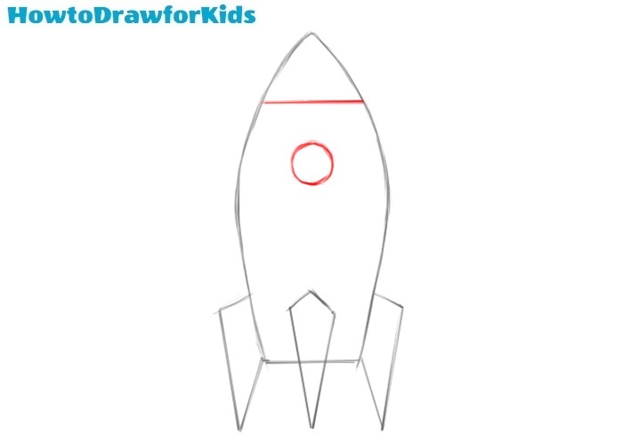 How To Draw A Spaceship Easy Drawing Tutorial For Kids