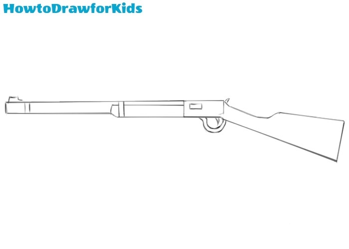 Rifle drawing tutorial