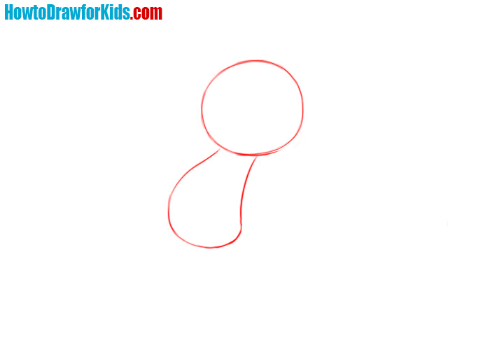 How to draw Mickey Mouse easy