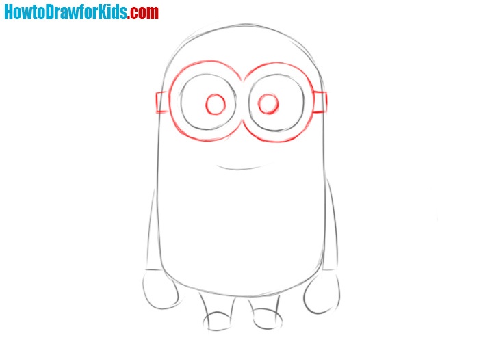 How to draw a Minion Easy -Drawing Tutorial For Kids