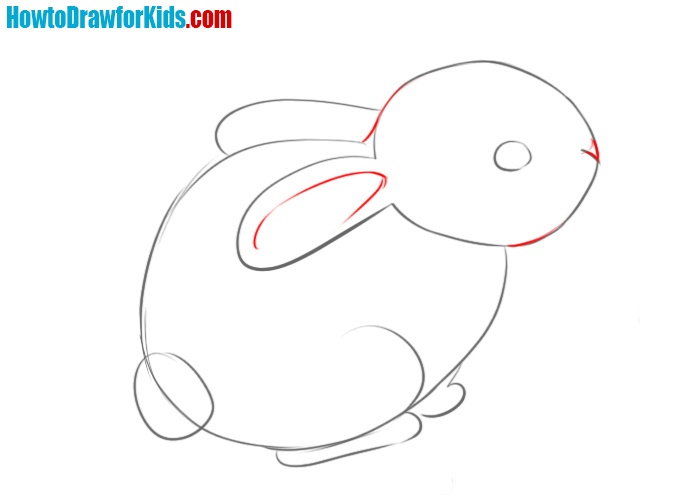 How to draw a rabbit simple