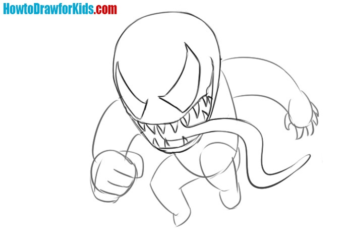 How to sketch Venom