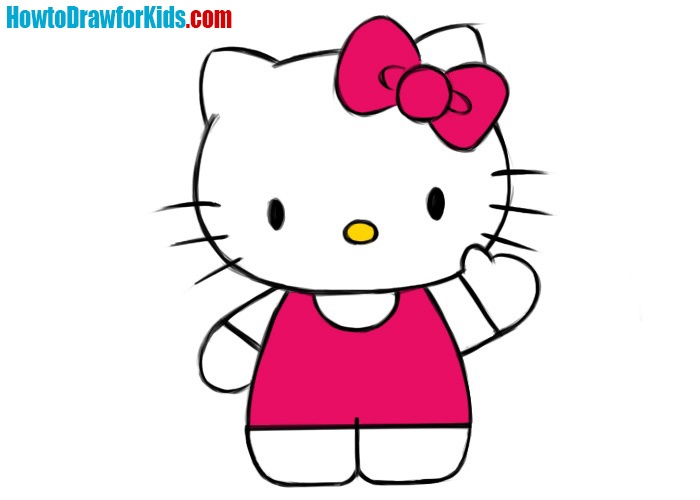 How to Draw Hello Kitty Easy How to Draw Hello Kitty Easy